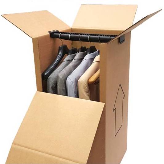 Caja armario para ropa